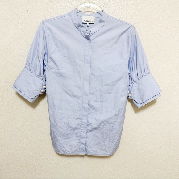 3.1 Phillip Lim Cupcake Button Up top size 0 - Picture 7 of 10